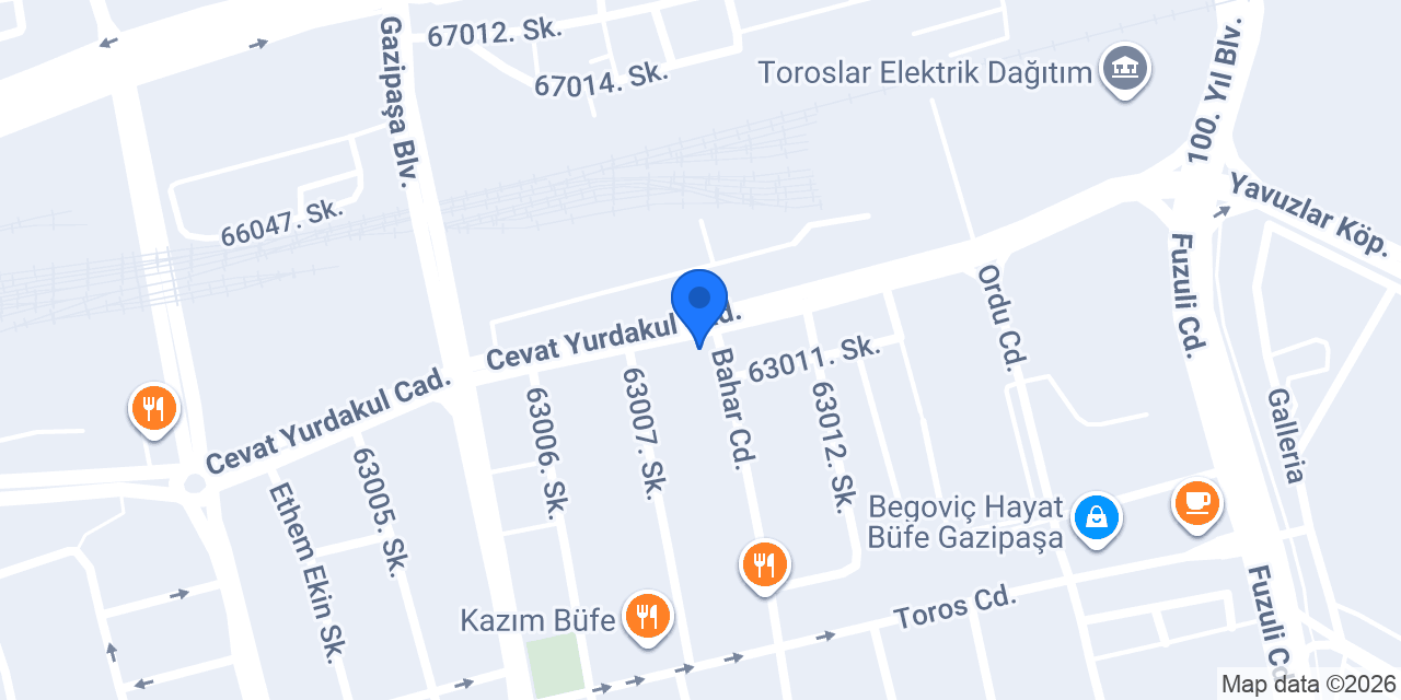 Ena Otomotiv konumu