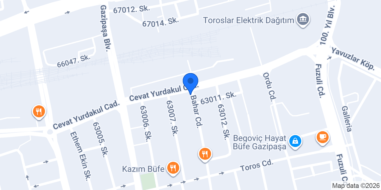 Mavili Tekel Bayi konumu