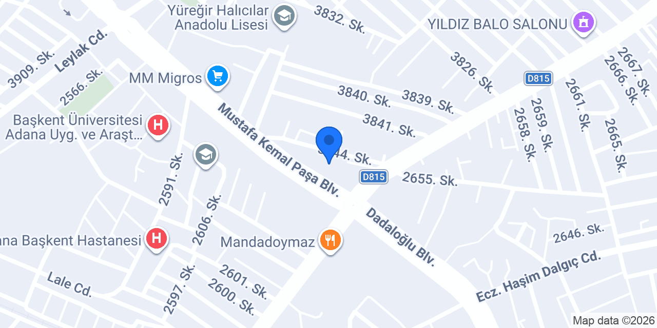 Kiremithane İlkokulu konumu