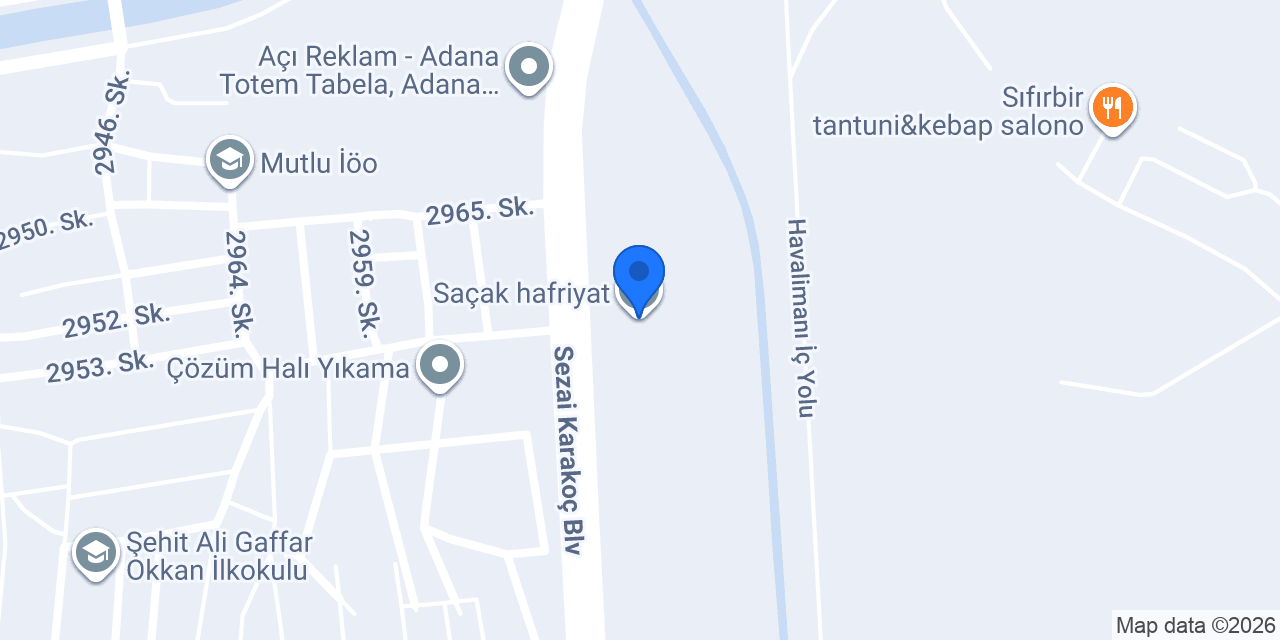 Saçak hafriyat konumu