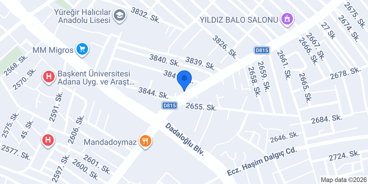 Fekeli Sigorta Yüreğir Şubesi konumu