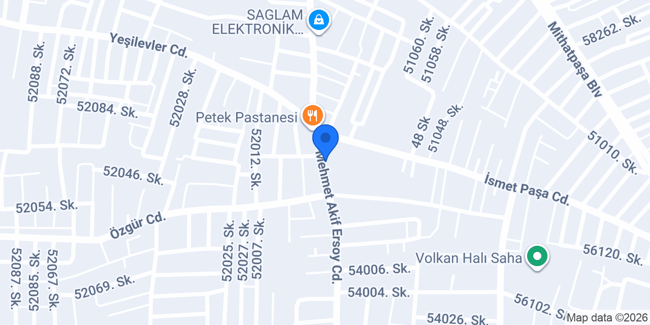 Emre Oto Lastik konumu