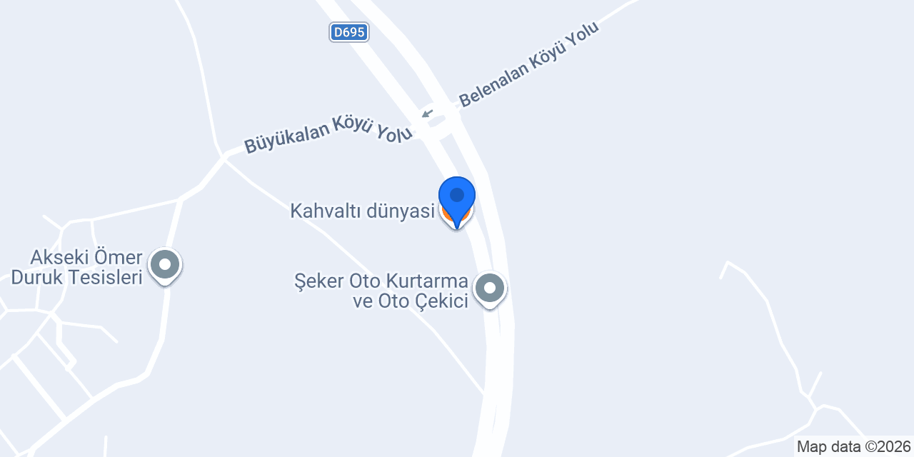 Kahvaltı dünyasi konumu
