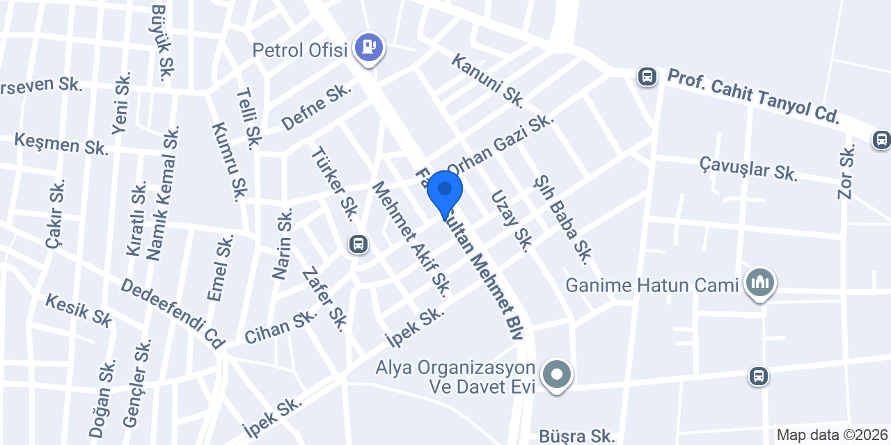 Mesleki Eğitim Merkezi konumu