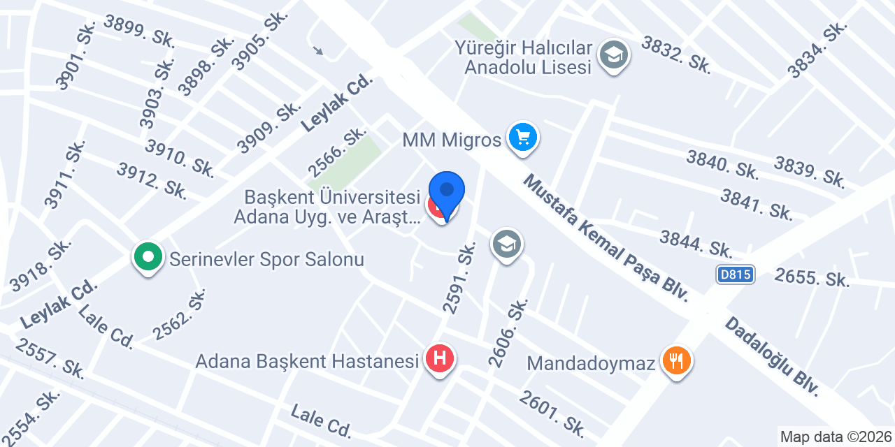 Dr. Öğr. Üyesi Halil İbrahim Süner konumu