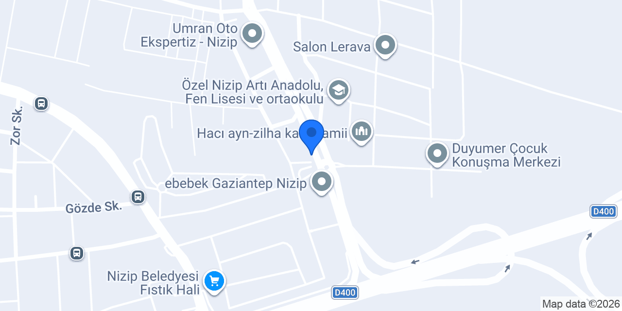 Özmen Parke Nizip konumu