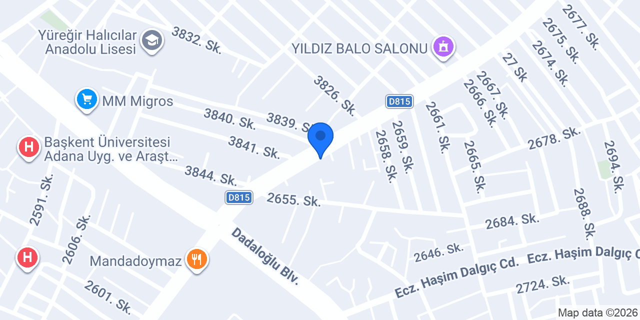 Kaan Çiçekçilik konumu