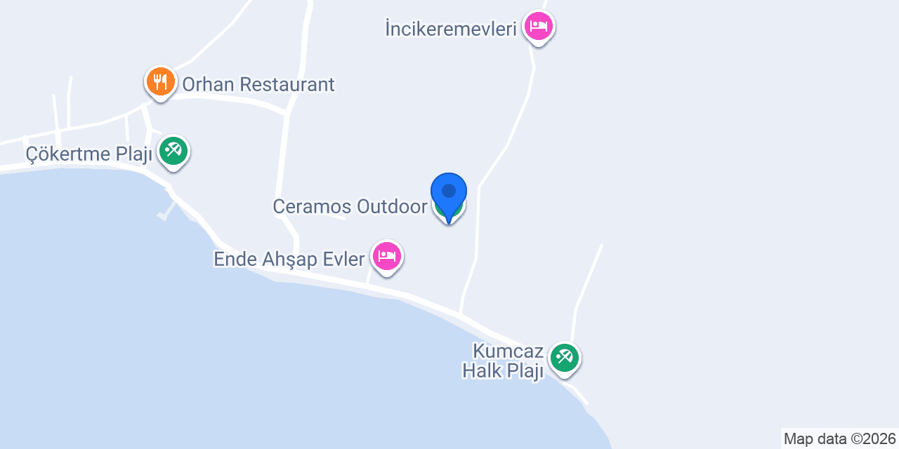 Ceramos Outdoor konumu