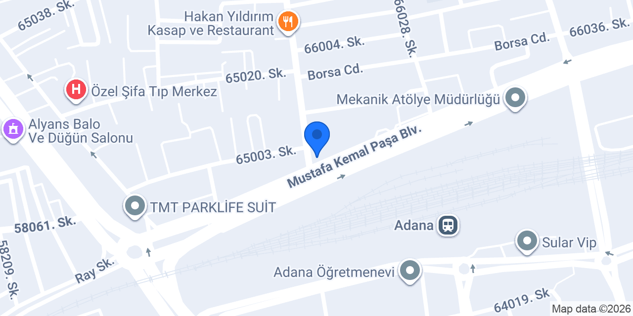 Michelin - Adana Performance Garage konumu