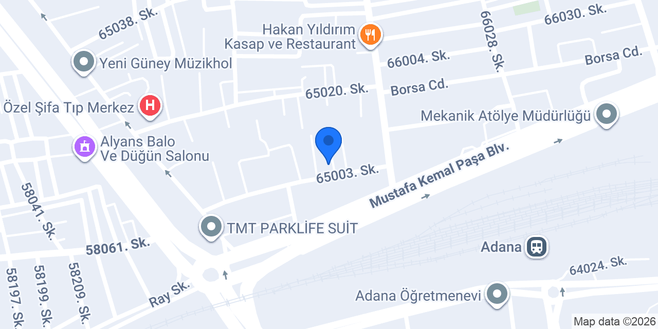 Sular Eczanesi konumu