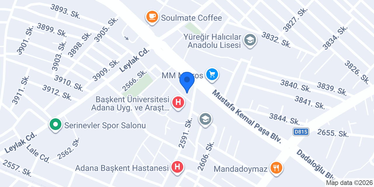 Yarımağalar kebap kasap konumu