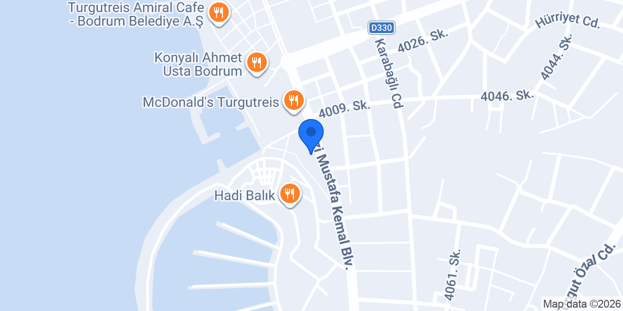 Bodrum Diyadem Turizm & Feribot Biletleri konumu