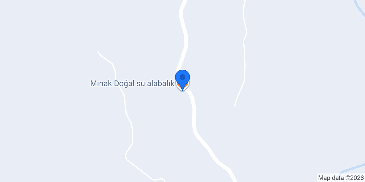 Mınak Doğal su alabalık konumu