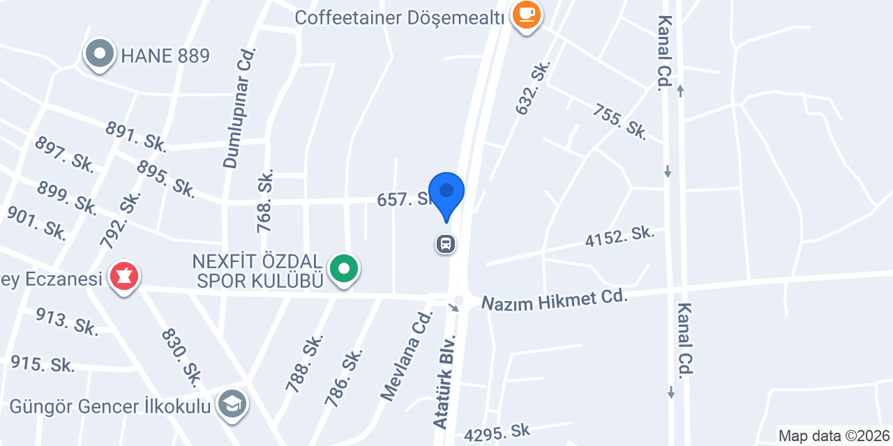 Çağdaş Eğitim Kurumları Döşemealtı konumu