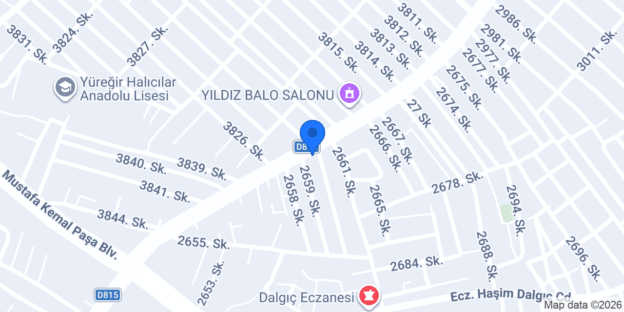 Kök Ambalaj konumu