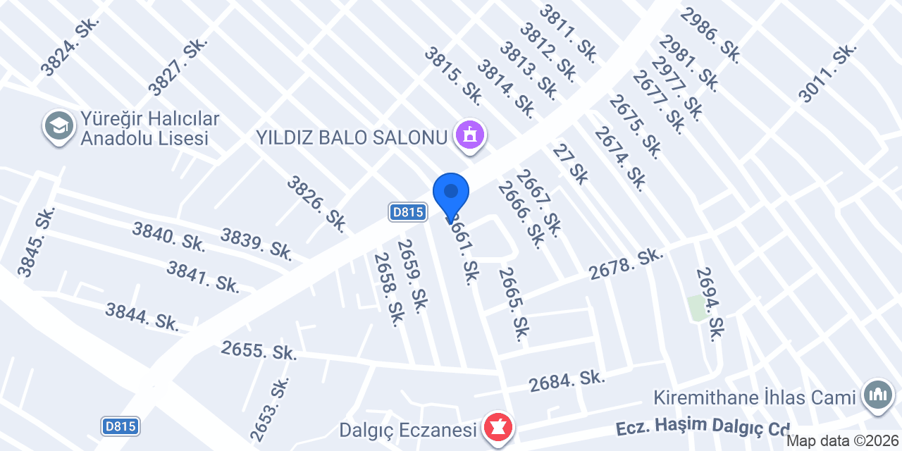 HAS Antakya döner konumu