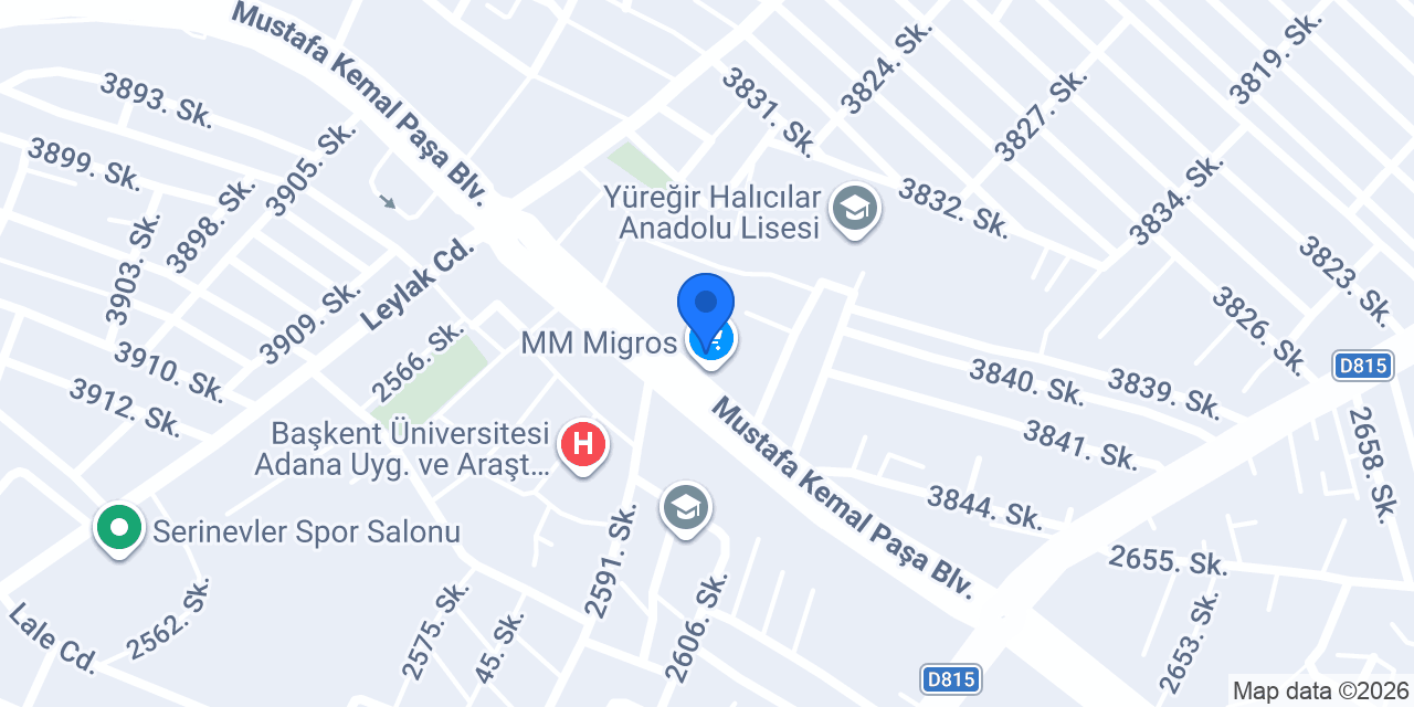 En Concept - İnegöl Mobilya konumu