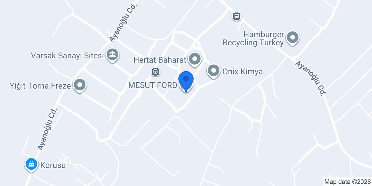 MESUT FORD konumu