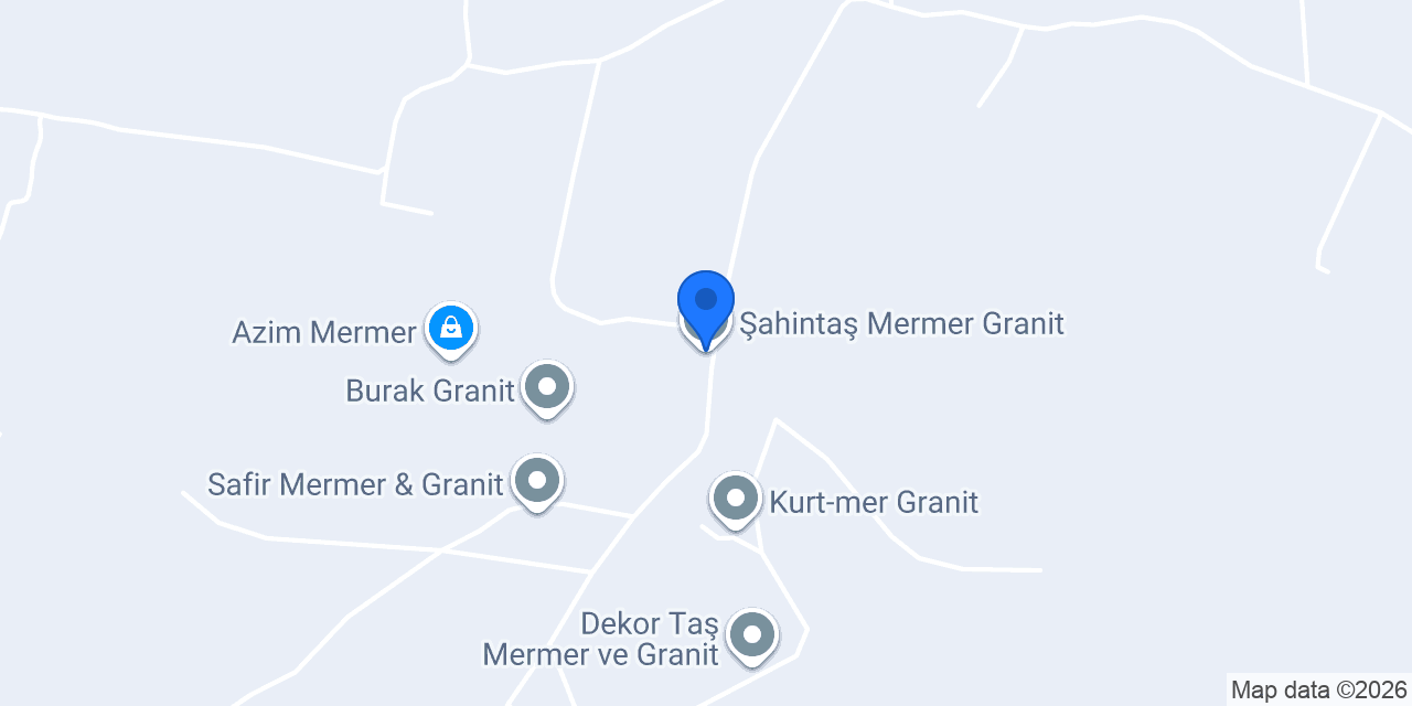Şahintaş Mermer Granit konumu