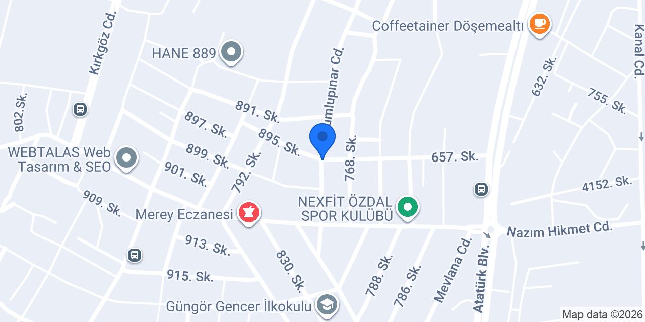 Nur kırtasiye konumu