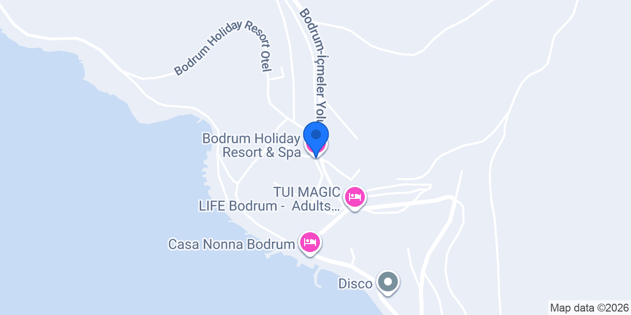 Bodrum Holiday Resort & Spa konumu