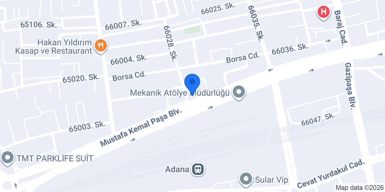 Aras Akü konumu