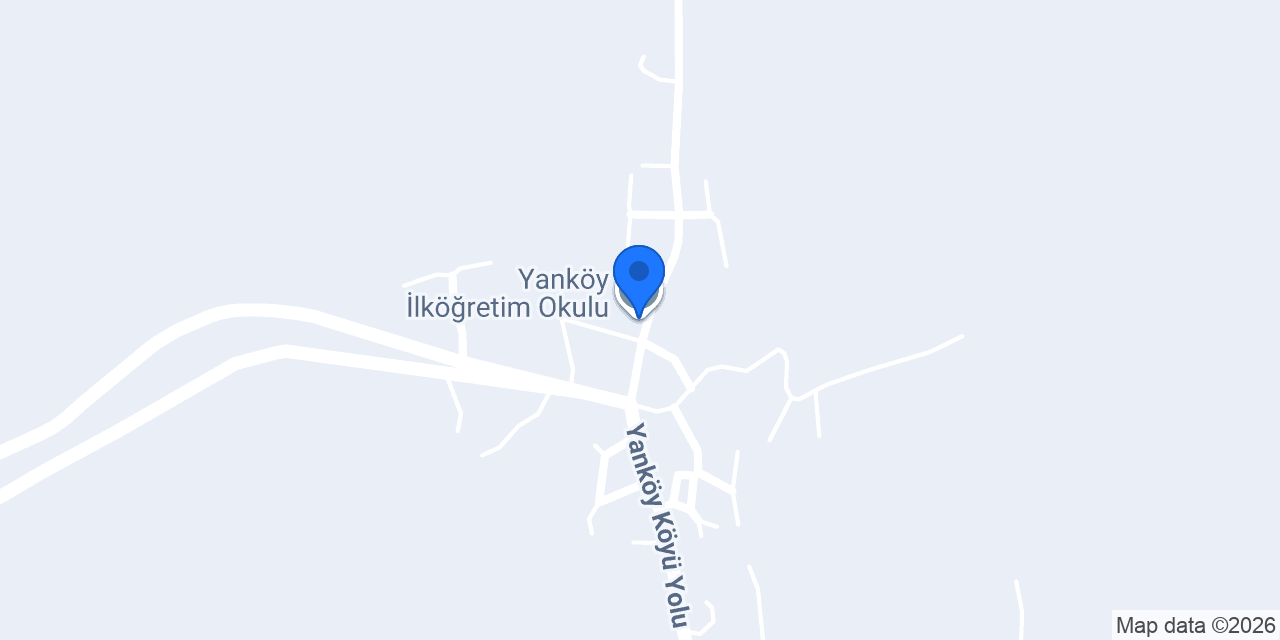 Yanköy İlköğretim Okulu konumu