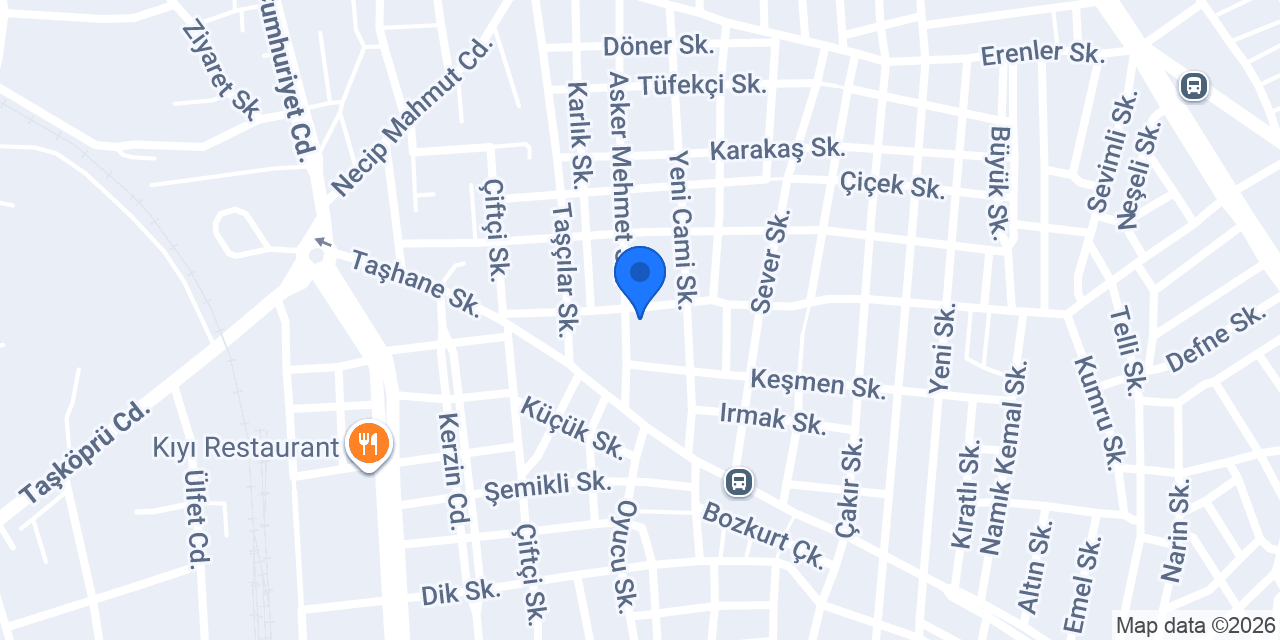 KAZOGLU UNLU MAMÜLLERİ LTD.ŞTİ konumu