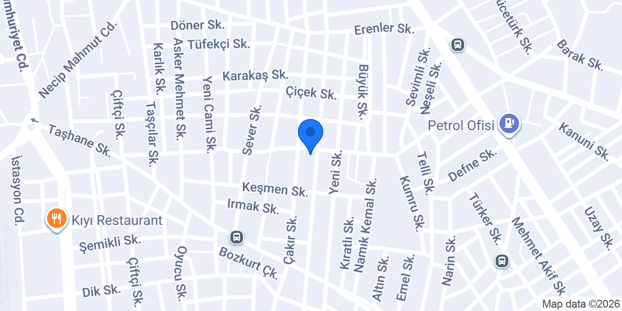 Gül Un Değirmeni konumu