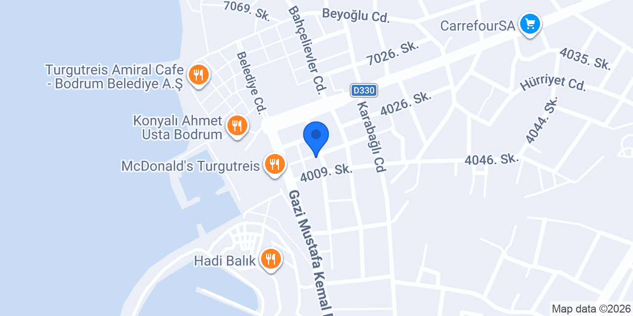 Hülya'nın Yeri Balık Restaurant konumu