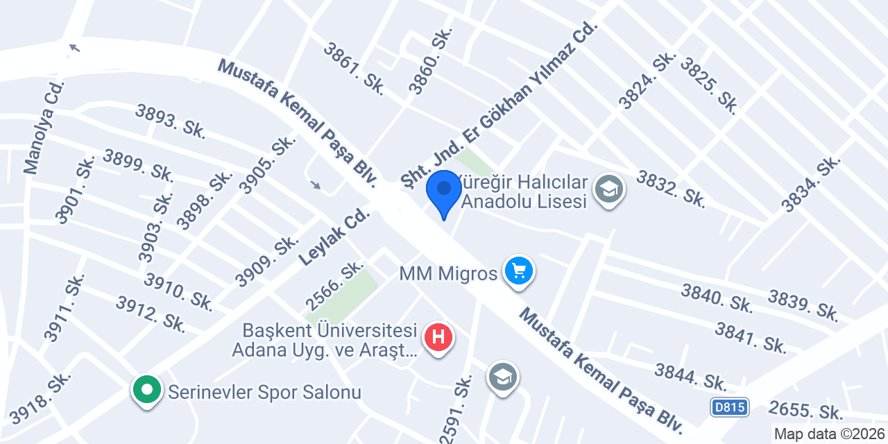 ÇD DÖNER YUREGİR konumu