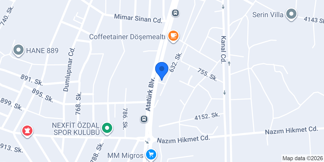 DB Mimarlık İnşaat konumu