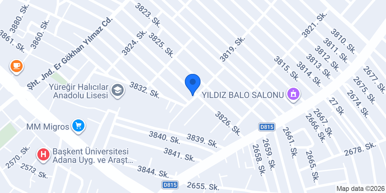 Ergaz Tüp Bayii konumu
