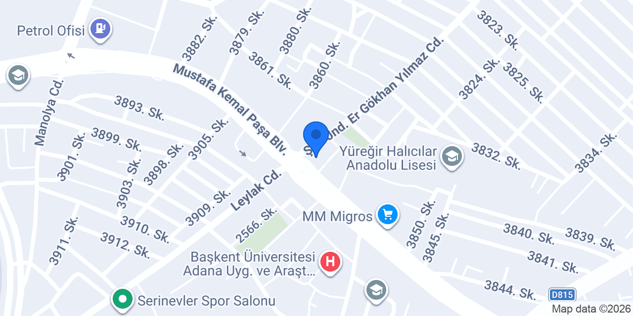 Çağdaş Emlak konumu