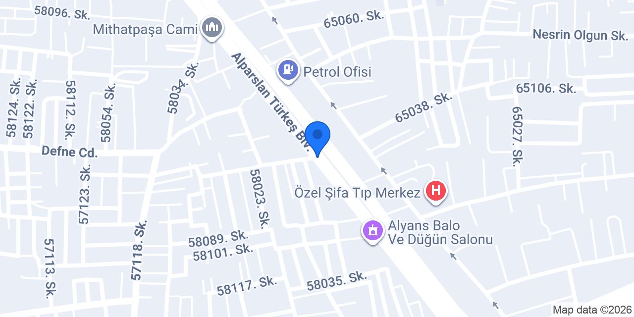 SEZEN GARAGE konumu