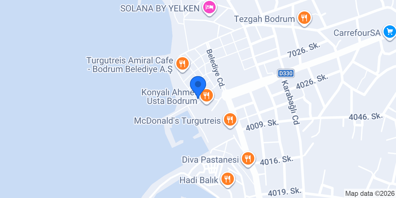 Maydanoz Döner Muğla Turgutreis konumu