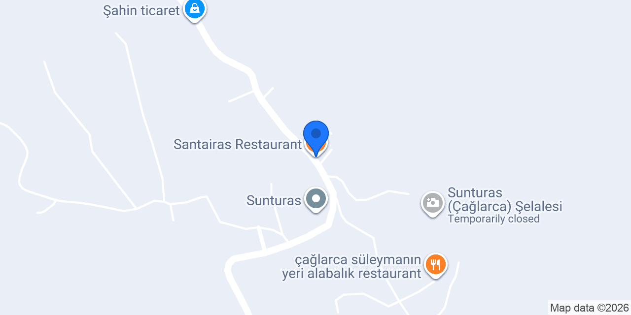 Santairas Restaurant konumu