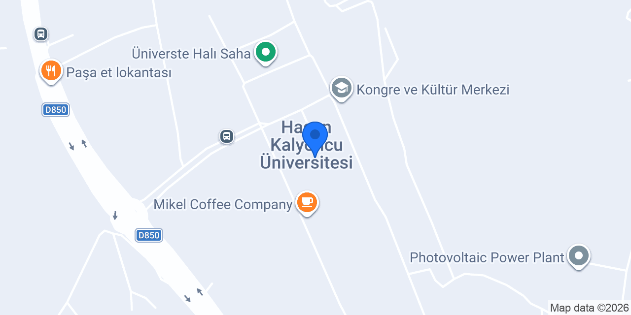 Mühendislik Fakültesi konumu