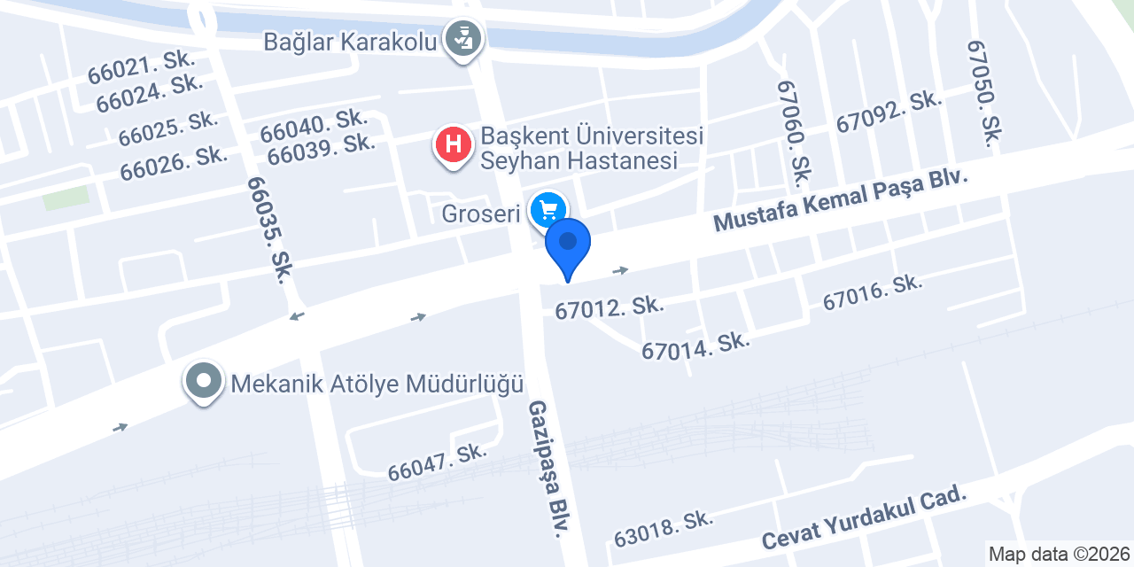Evim Butik Otel konumu