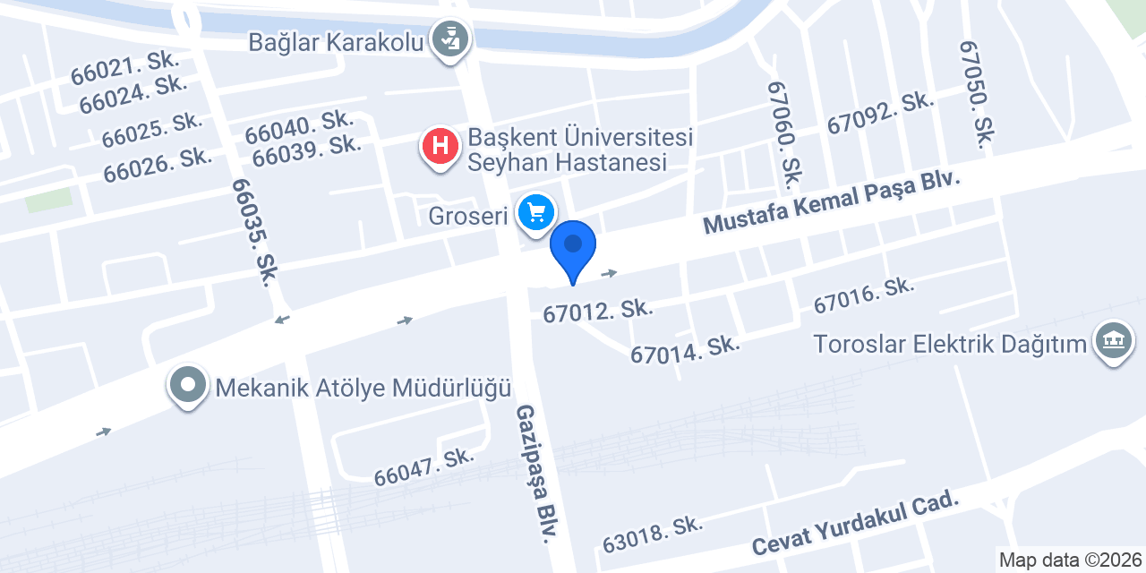 İpek Ocakbaşı konumu