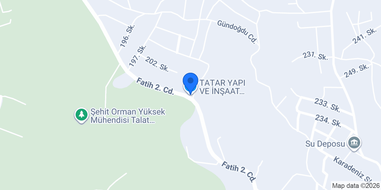 TATAR YAPI VE İNŞAAT MALZEMELERİ konumu