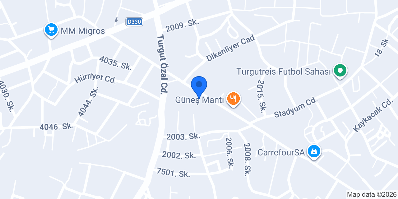 Seç Market konumu