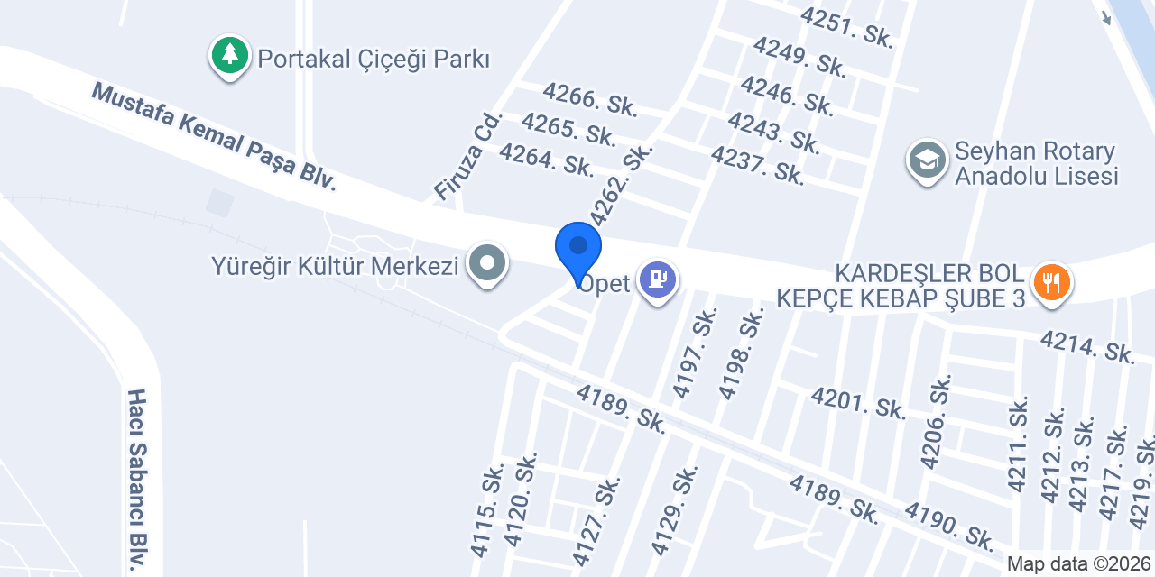 Miraç oto jant lastik konumu