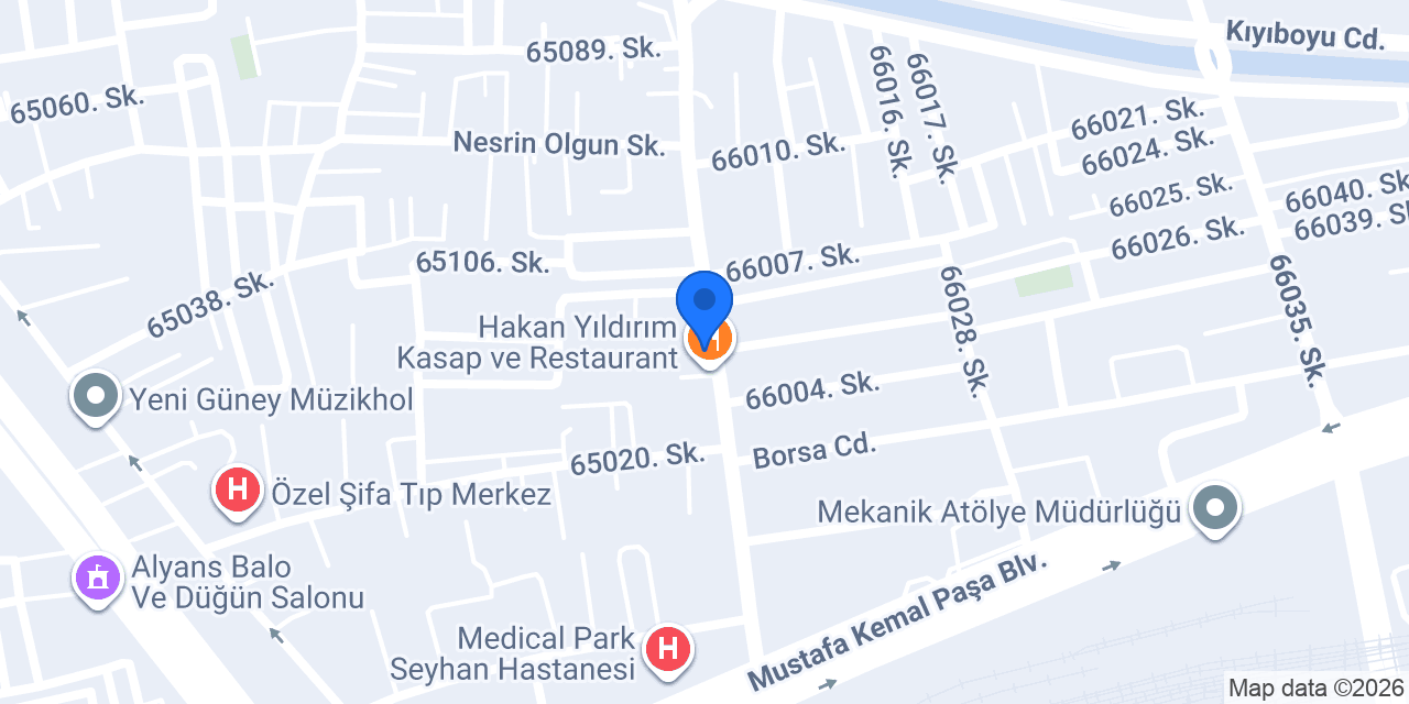 KARADAĞ ELEKTİRİK ADANA konumu