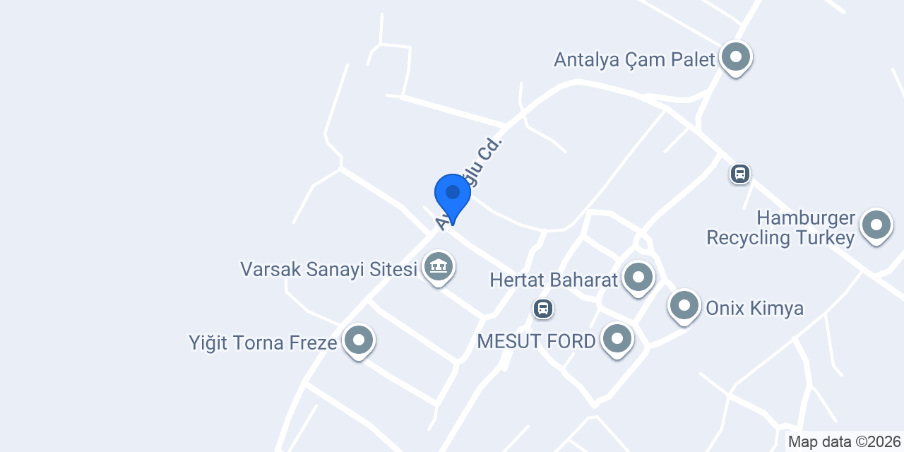 Erkunt Yetkili Servis - Antalya Traktör Tamiri konumu