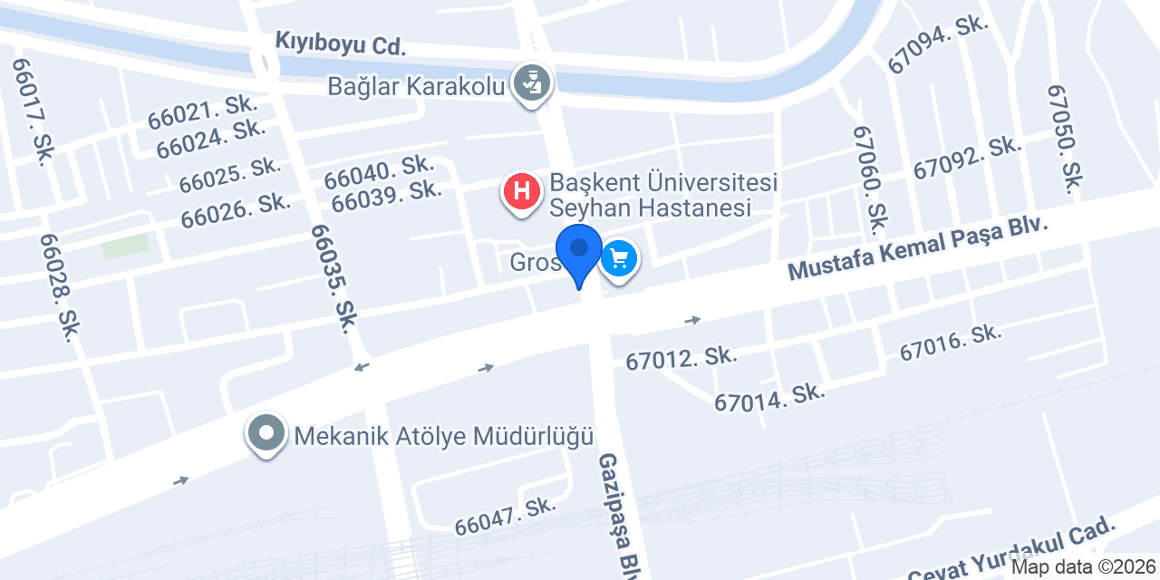 Adana 14. Noterliği konumu