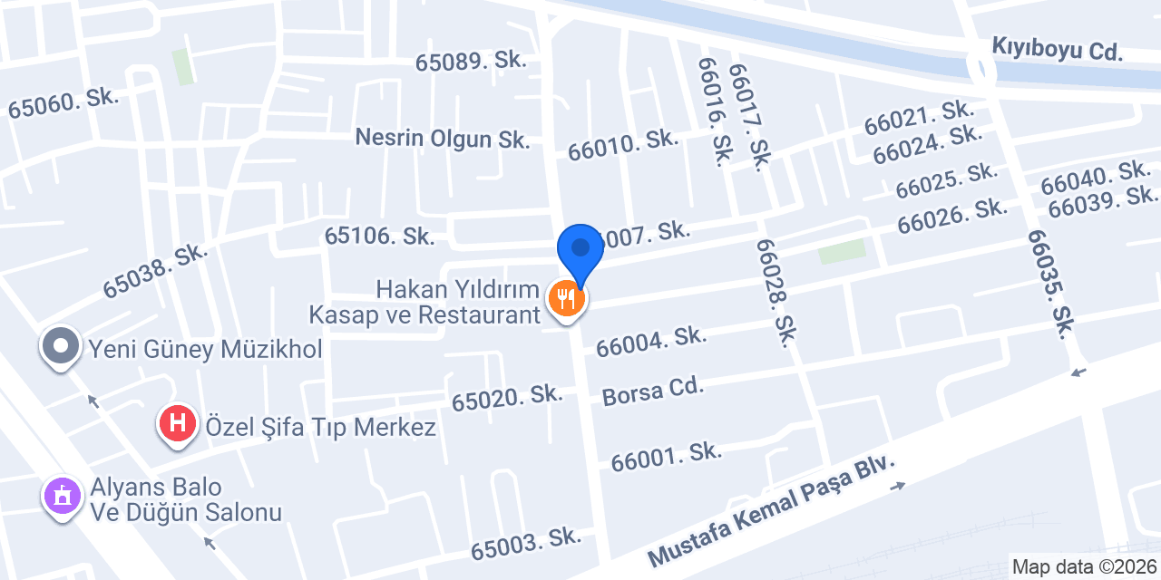 Deterjan Market konumu