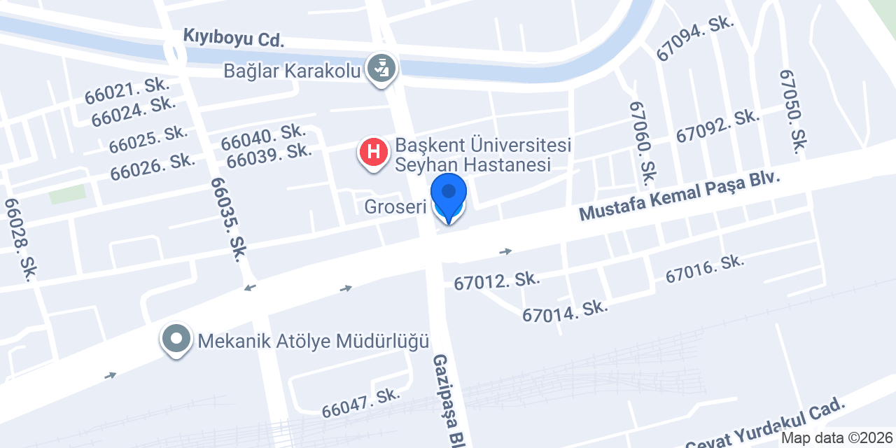 Groseri konumu