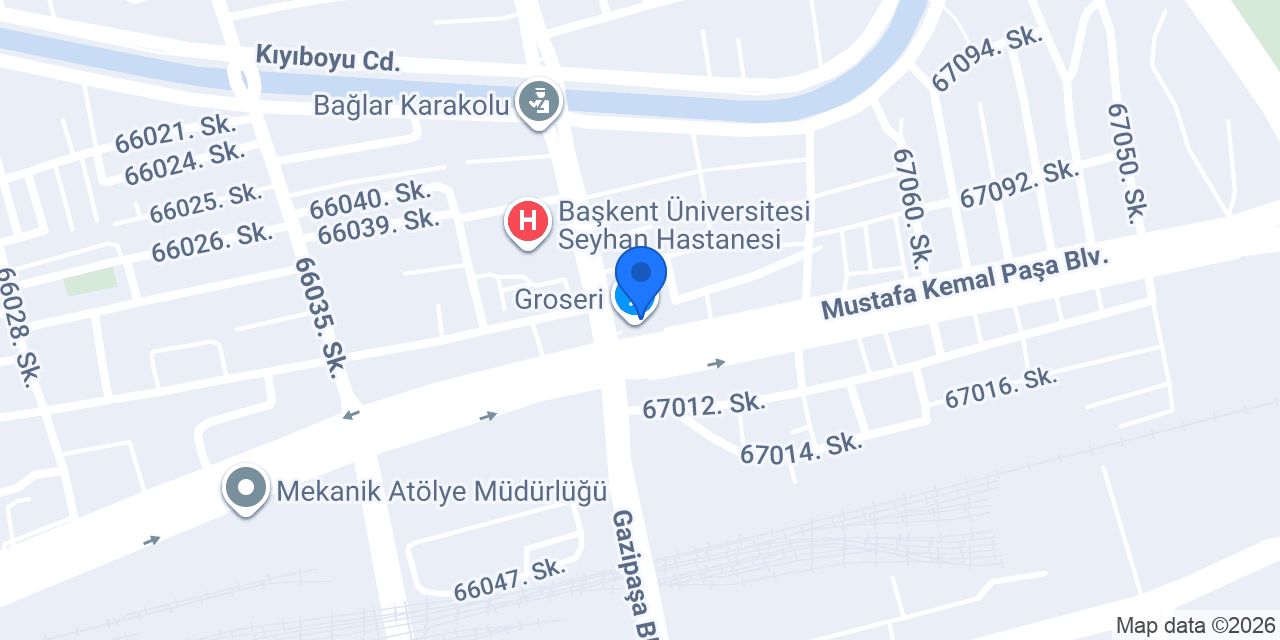 Ak Parti Adana İl Baskanliği konumu