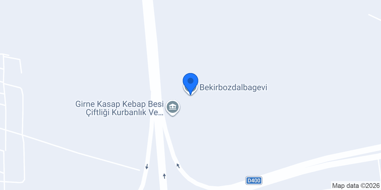 Bekirbozdalbagevi konumu